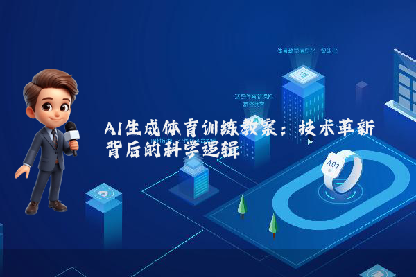 AI生成体育训练教案：技术革新背后的科学逻辑